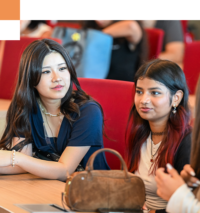 Chat with our students V2 white